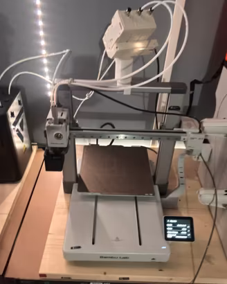 Bambu Lab A1 + 5 Hotend + BMCU - completo di acc.