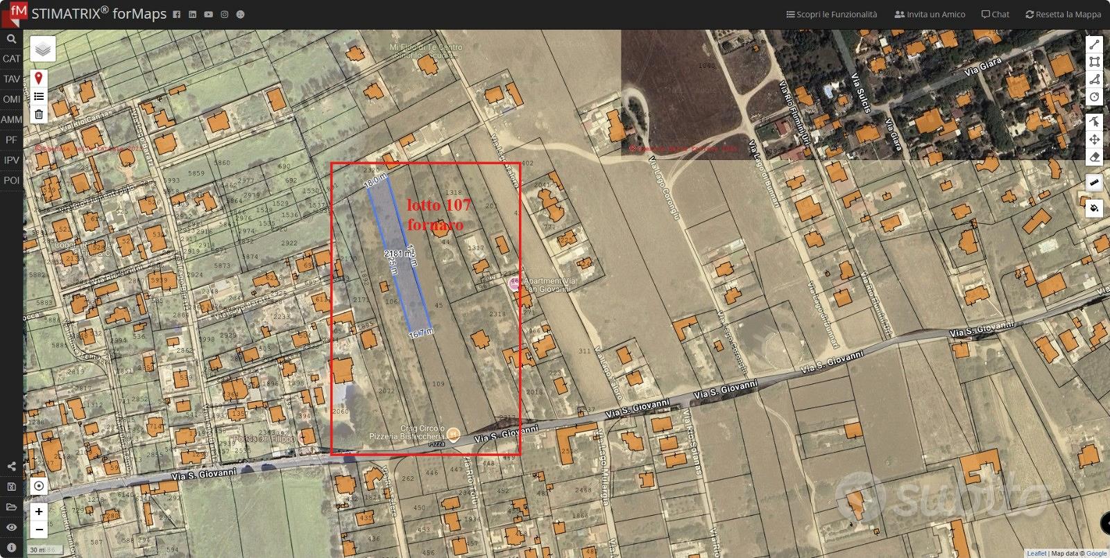 Terreno in Piano di Risanamento urbanistico - Vista 2