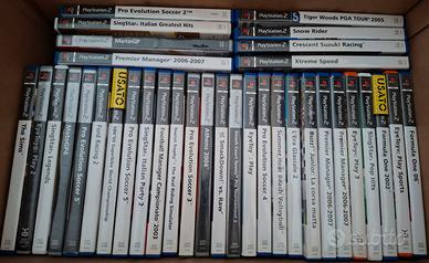 Lotto di 35 giochi per ps2