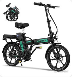 bicicletta elettrica. 