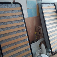 Reti ortopediche singole con materassi no piedi