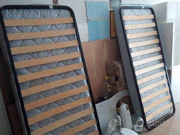 Reti ortopediche singole con materassi no piedi