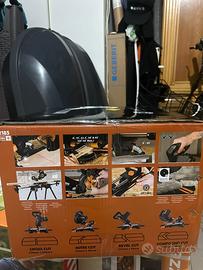 Troncatrice scorrevole+supporto