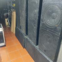 impianto audio qube q215 sub e teste 