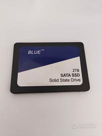 SSD 2TB SATA III - Nuovo 2.5" zero ore