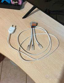 Alimentatore con 3 connettori per strisce led