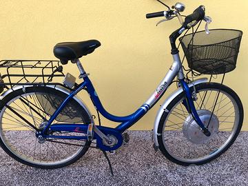 Bicicletta elettrica da sistemare