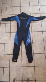 Muta Cressi Bifoderata Neoprene 7/5 mm