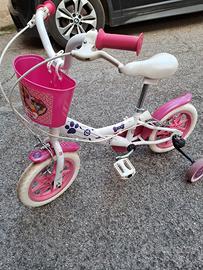 Bicicletta paw patrol bambina