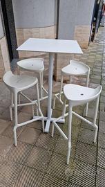 Tavoli snack + sgabelli