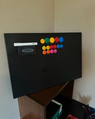 Lavagna magnetica nera Ikea | 40x60cm + accessori