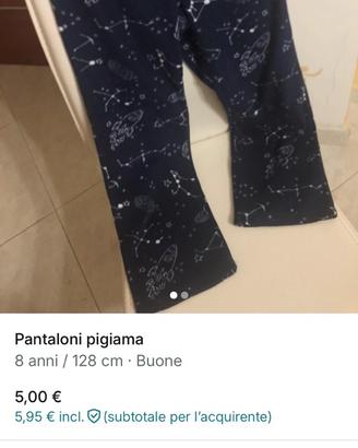 Pantaloni pigiama bimbo