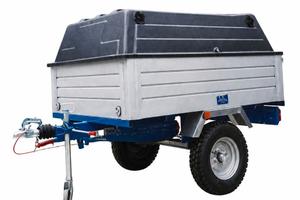 Rimorchio MTA 300Kg Trasporto Merci, con Copertura