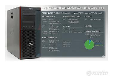 PC CELSIUS FUJITSU  WORKSTATION