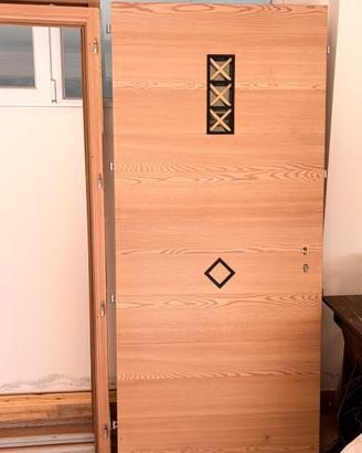 3 porte in legno con cornici – diverse dimensioni