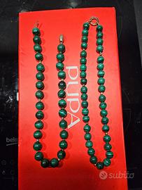 collane in malachite vintage 