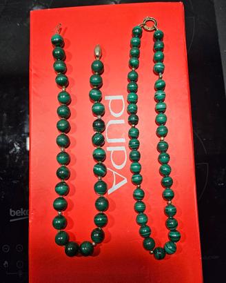 collane in malachite vintage 