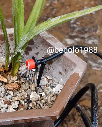 💧Kit 10 Metri Irrigazione Goccia a Goccia Balcone
