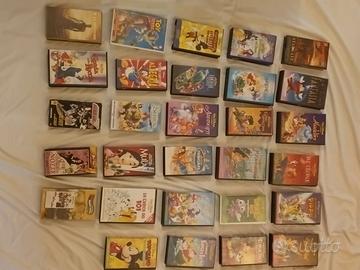 Videocassette VHS , set 24 pezzi