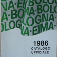Catalogo ufficiale EIMA, Bologna 1986