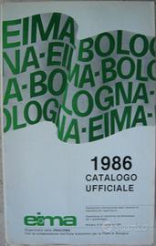 Catalogo ufficiale EIMA, Bologna 1986