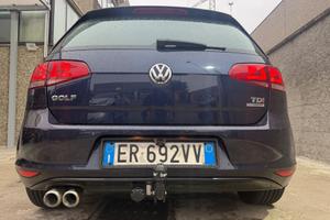 VW GOLF 7 2013 1.6TDI R-LINE GANCIO TRAINO 1500kg