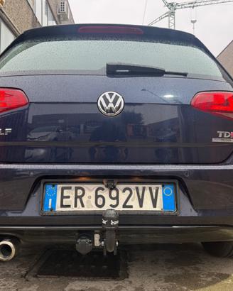 VW GOLF 7 2013 1.6TDI R-LINE GANCIO TRAINO 1500kg