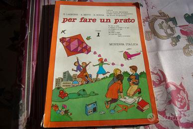 Libro lettura cl.1^ Per fare un prato 1987,