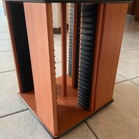 Porta cd con base rotante