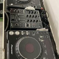 Consolle 2CDJ MK3 + DJM 350 +CUSTODIA RIGIDA