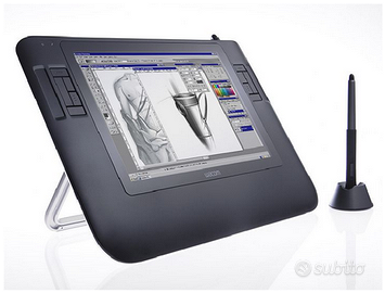 dtz-1200w wacom tavoletta grafica new cintiq 12 wx
