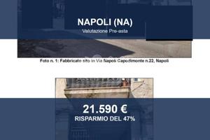 Immobile in asta di 53 m² a Napoli