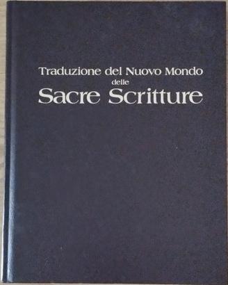 Sacre Scritture traduzione del Nuovo Mondo