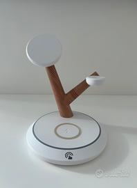 Caricatore wireless 3 in 1