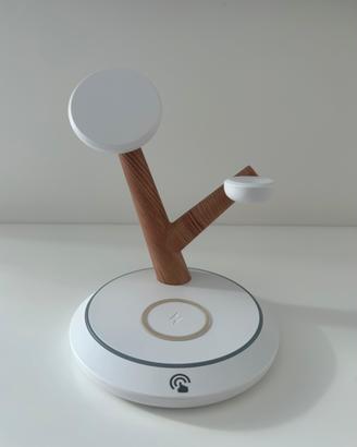 Caricatore wireless 3 in 1