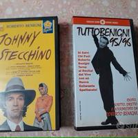 LOTTO 2 VHS FILM DI ROBERTO BENIGNI