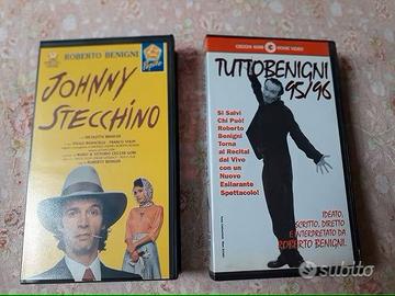 LOTTO 2 VHS FILM DI ROBERTO BENIGNI