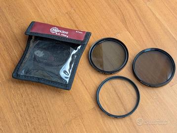 Filtri 67mm ND4, Polarizzatore, UV