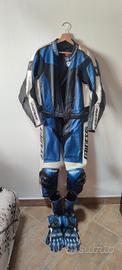 tuta da moto Dainese in pelle