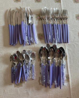 Servizio posate 48 pezzi nuovo acciaio inox