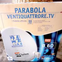 Parabola satellitare TELE System PE60 + LNB
