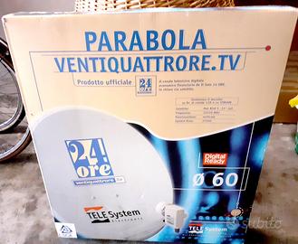 Parabola satellitare TELE System PE60 + LNB