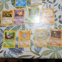 varie carte Pokemon vintage 