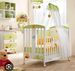 Lettino e fasciatoio winny pooh