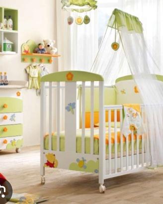 Lettino e fasciatoio winny pooh