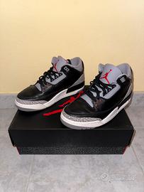 Jordan retro 3 black cement