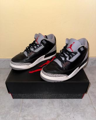 Jordan retro 3 black cement