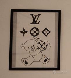 Quadro con cornice Louis Vuitton