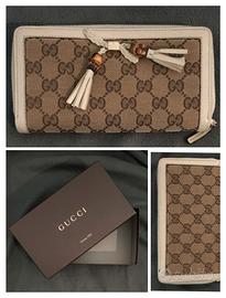 Portafoglio Gucci Continental Bamboo - Autentico