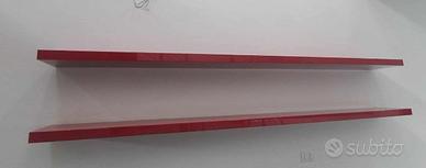 Mensole colore rosso laccato  Pianca mod. People